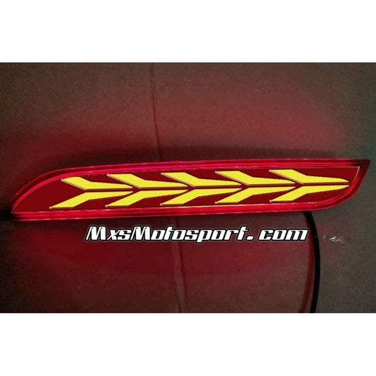 MXS3222 Volkswagen Polo Rear Bumper Reflector DRL LED Tail Lights
