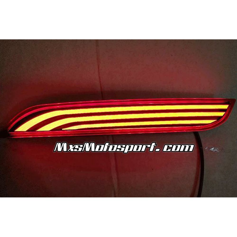 MXS3223 Volkswagen Polo Rear Bumper Reflector DRL LED Tail Lights