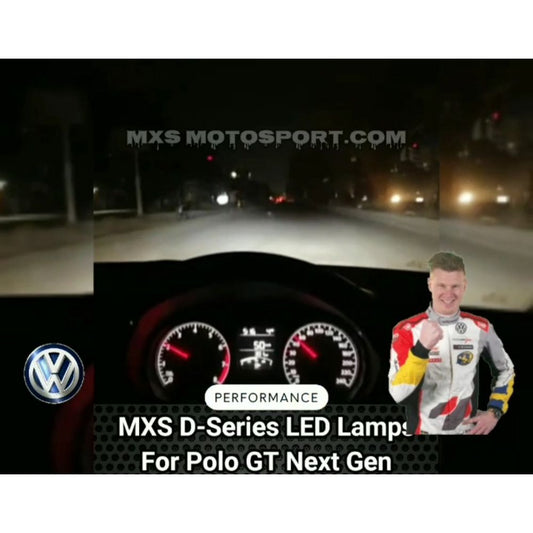 MXS3225 Tech Hardy D-Series LED Lamps Bulbs For Volkswagen Polo GT  &quot;Stock Replacement LED&quot;