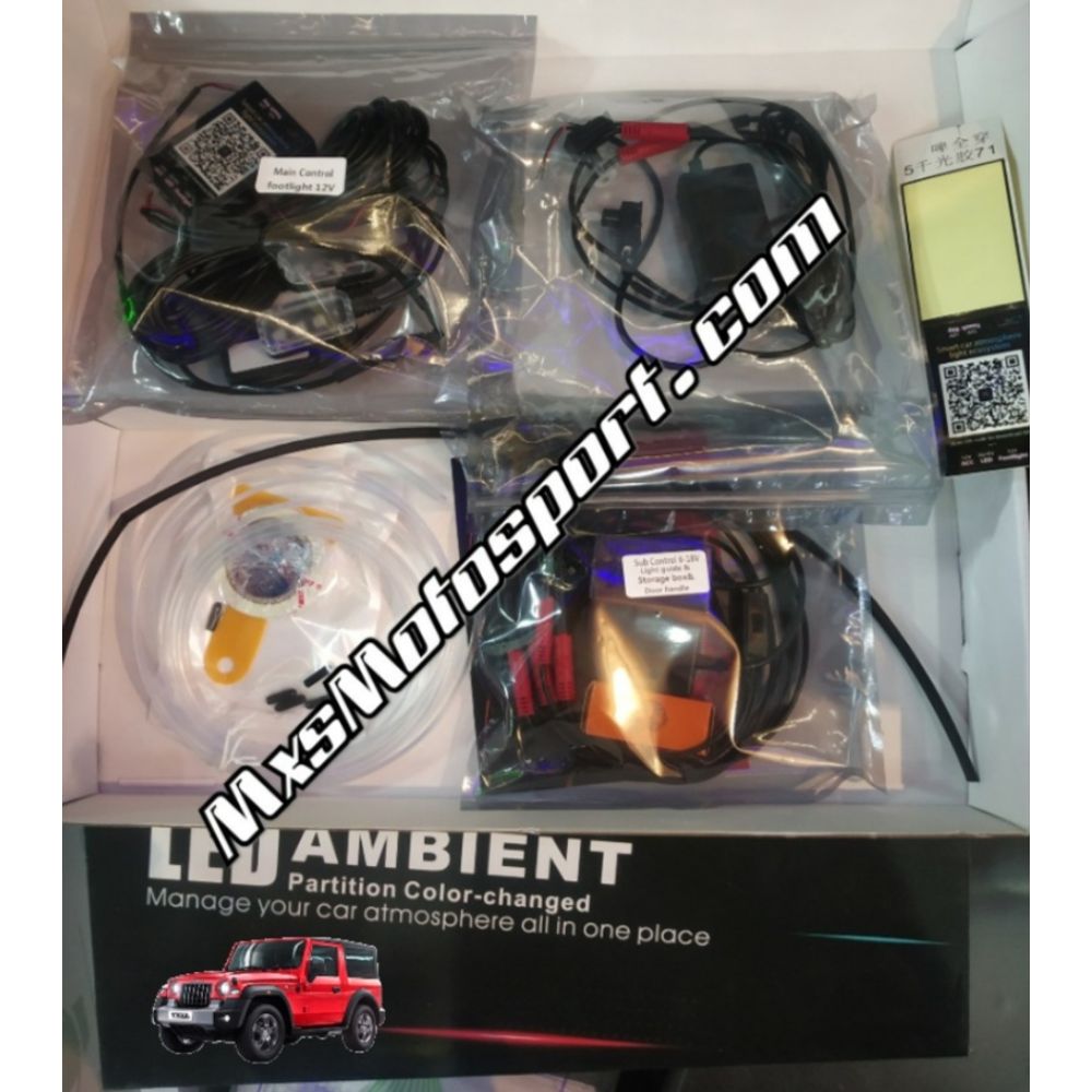 MXS3248 LED Interior Ambient Lights For Mahindra Thar Next GEN | App Controlled |
