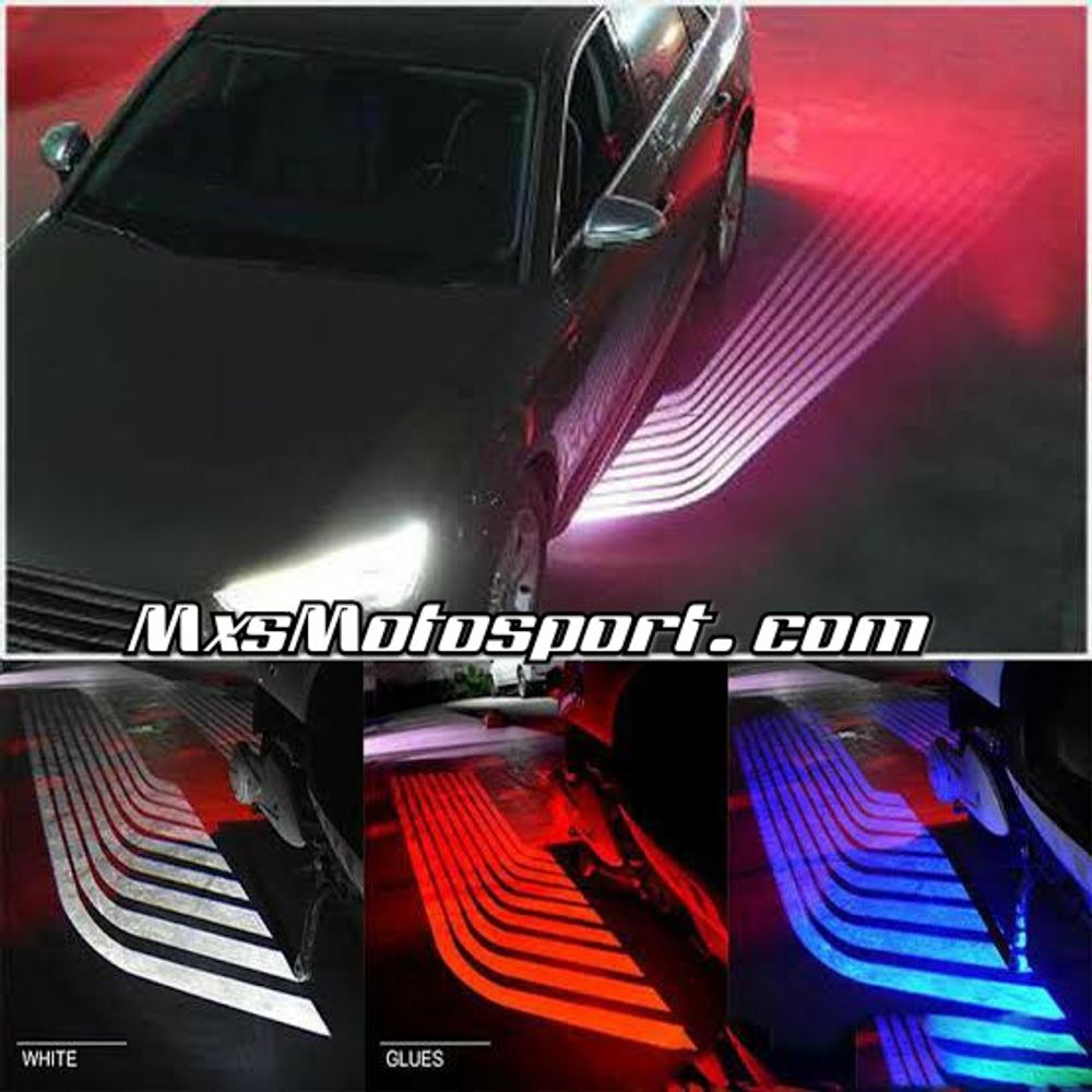 MXS3251 Angel Wings LED Shadow Door Light Projector Lamp for All Cars (Set of 2Pcs)