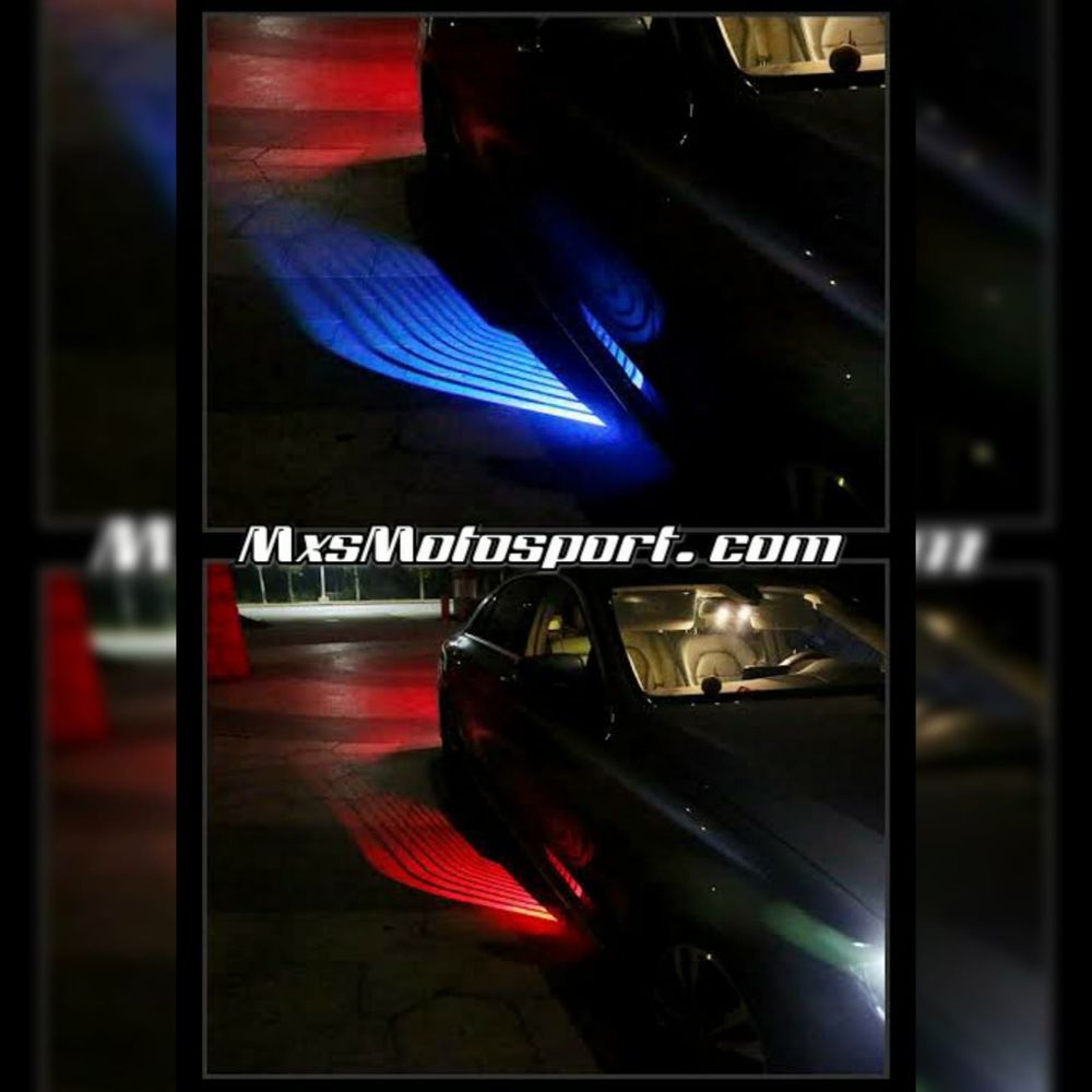 MXS3251 Angel Wings LED Shadow Door Light Projector Lamp for All Cars (Set of 2Pcs)