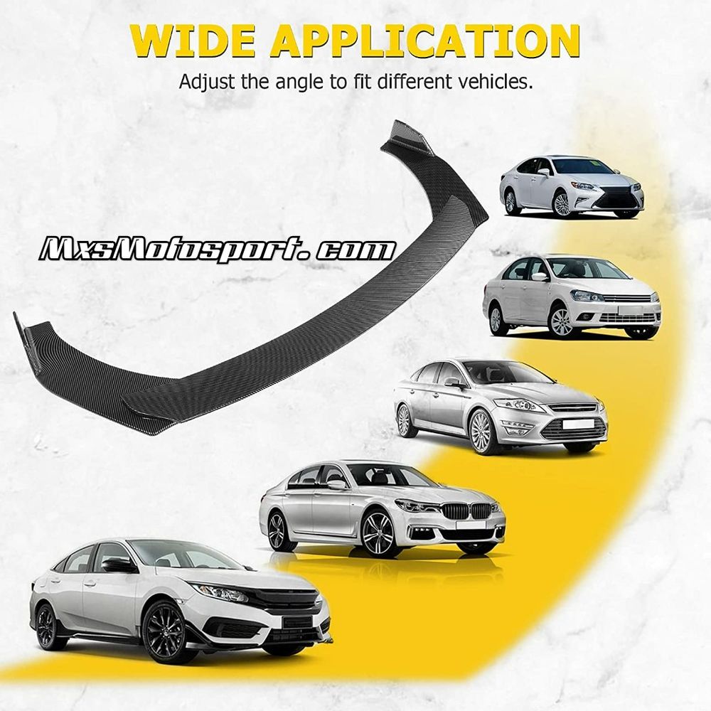 MXS3274 Car Spoiler Splitter Body Kit Carbon Fiber
