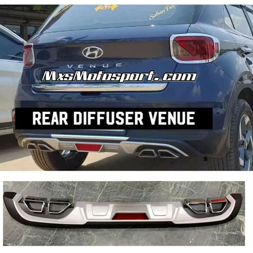 MXS3307 Hundai Venue Diffuser Rear Bumper