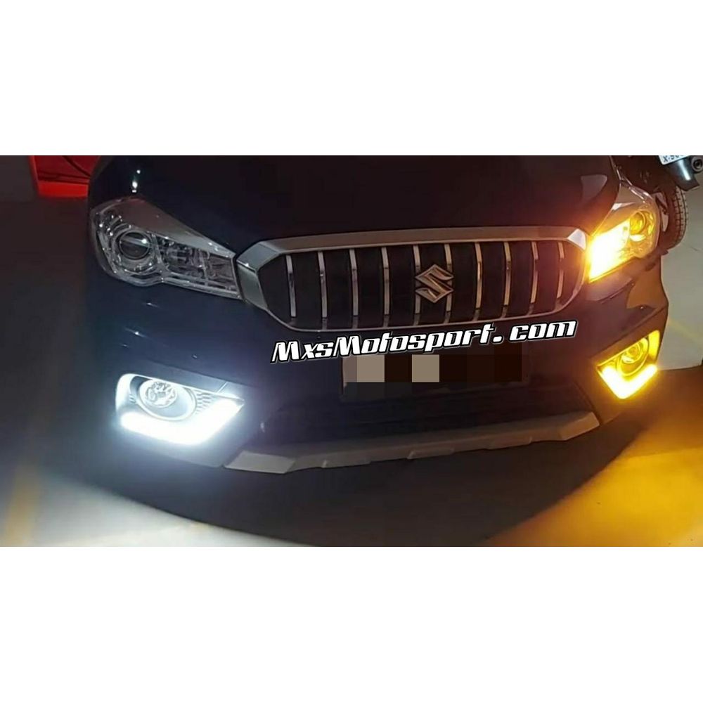 MXS3326 Maruti Suzuki S Sross LED Fog Lamps Daytime Running Lights 2017-2019