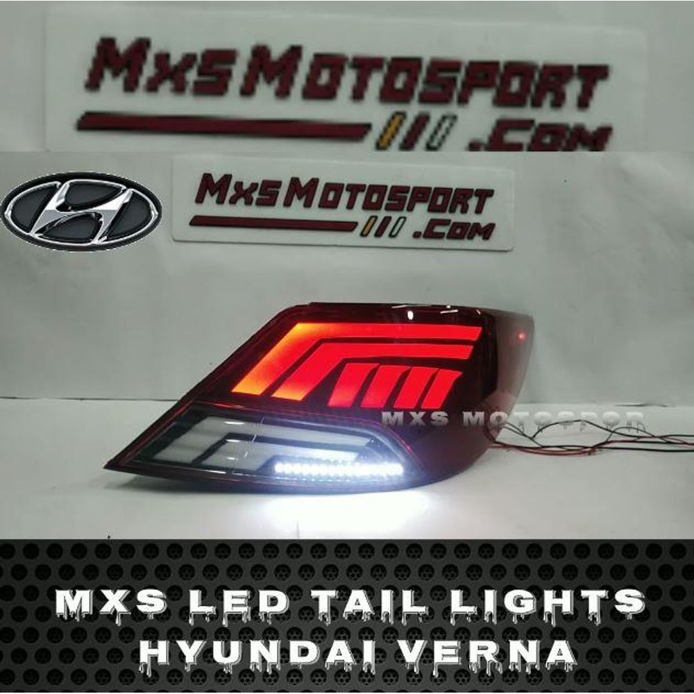 MXS3333 LED Tail Lights Hyundai Verna Fluidic
