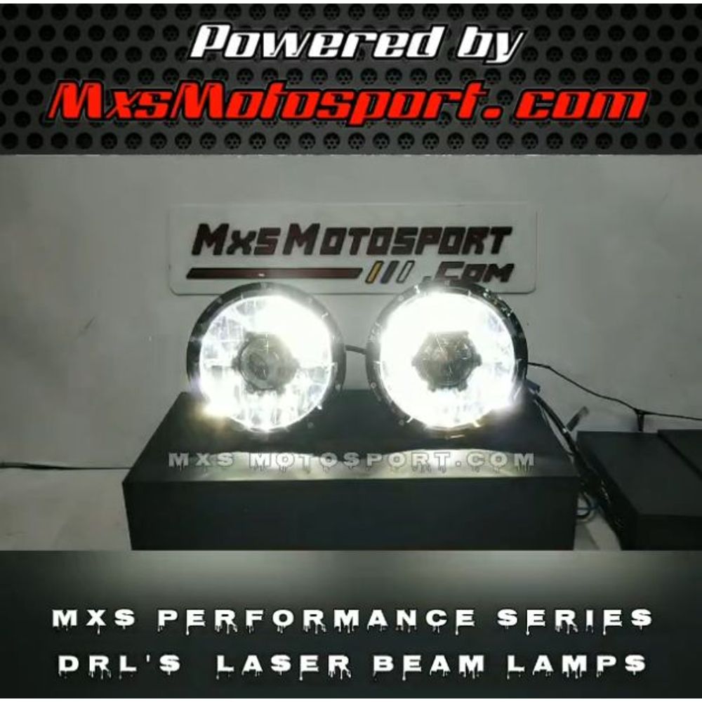 MXS3627 Off-road LED Laser Beam Foglamps THAR 2020 JEEP WRANGLER | ISUZU D'MAX | FORD ENDEAVOUR | FORTUNER | HILUX