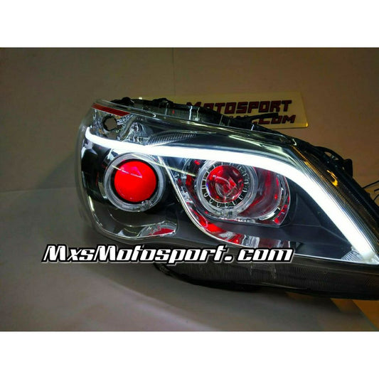 MXS3350 Maruti Suzuki Ciaz Demon Eyes Quad Projector Headlights with Daytime Lights