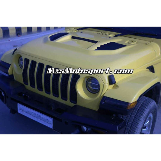 MXS3365 Monster Hood Bonnet For Mahindra Thar 2020+ Jeep Wrangler Inspired