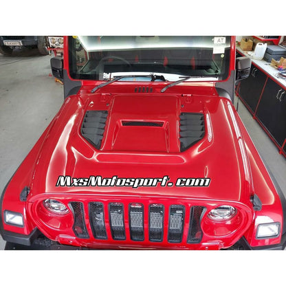 MXS3365 Monster Hood Bonnet For Mahindra Thar 2020+ Jeep Wrangler Inspired