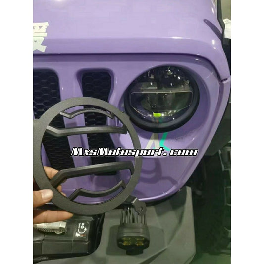 MXS3369 Jeep Wrangler Headlights & Tail Lights Covers