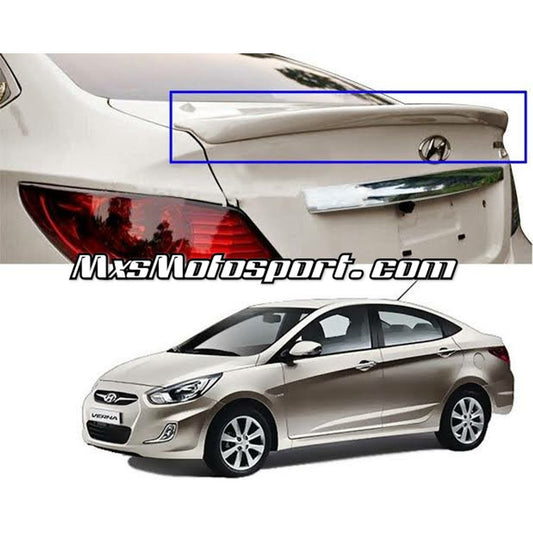 MXS3388 Rear Lip Spoiler For Hyundai Verna Fluidic