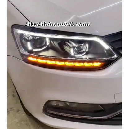 MXS3392 Volkswagen Polo Led Quad Projector Headlights with Scanning Feature