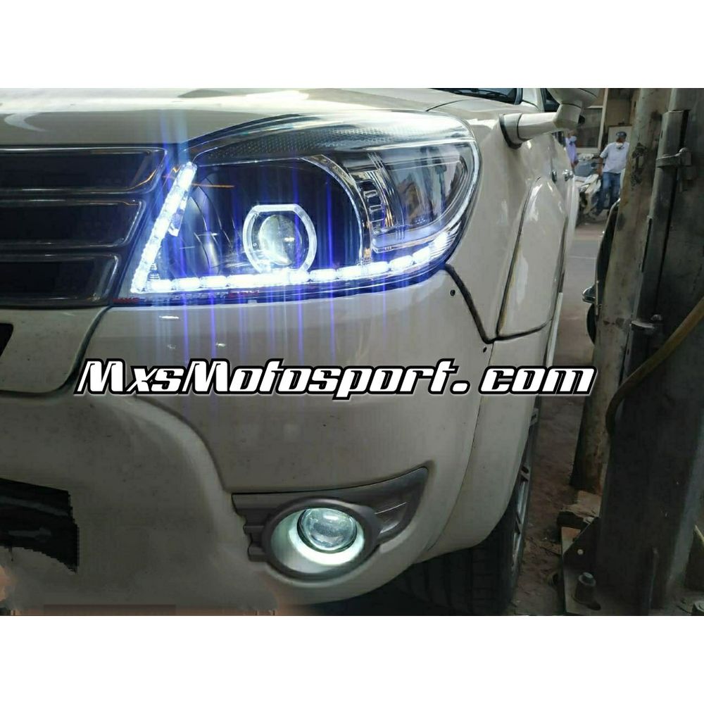 MXS3400 Ford Endeavour LED DRL Projector Headlights Matrix Series 2010+