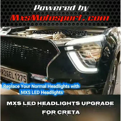 MXS3409 LED Headlights Upgrade For Hyundai Creta
