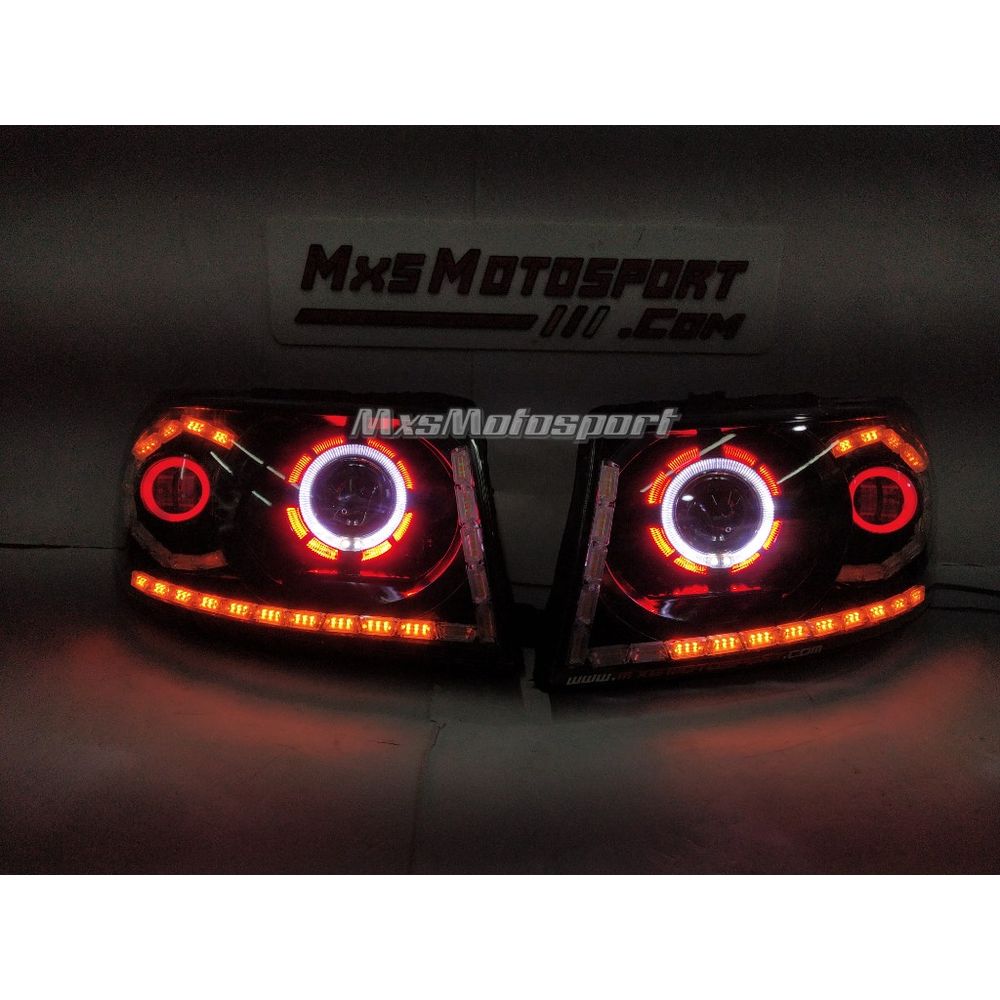 MXS3440 Tata Safari Dicor Dual Projector Headlights with Matrix Mode