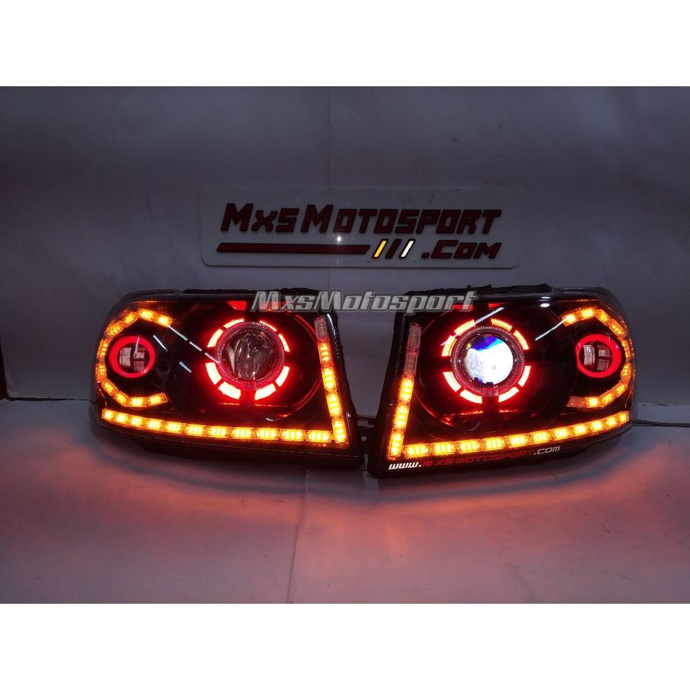 MXS3440 Tata Safari Dicor Dual Projector Headlights with Matrix Mode