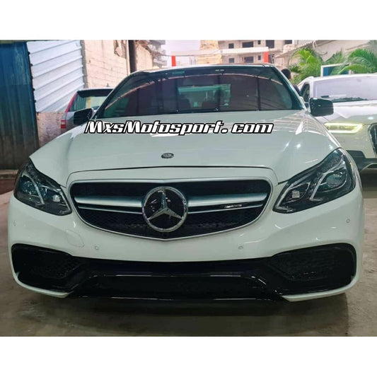 MXS3459 MERC W212 AMG Kit Year 2013-16 / Rear Skirtings with Tips - Front Bumper AMG Style