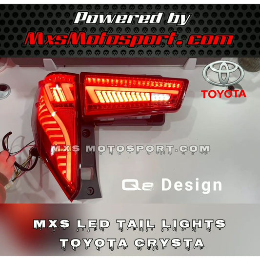 MXS3488 LED Tail Lights Toyota Innova Crysta (Q8 Inspired)