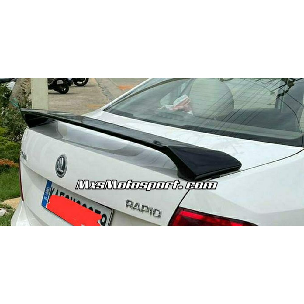 MXS3490 Rear Trunk Spoiler For Skoda Rapid 2010-2015