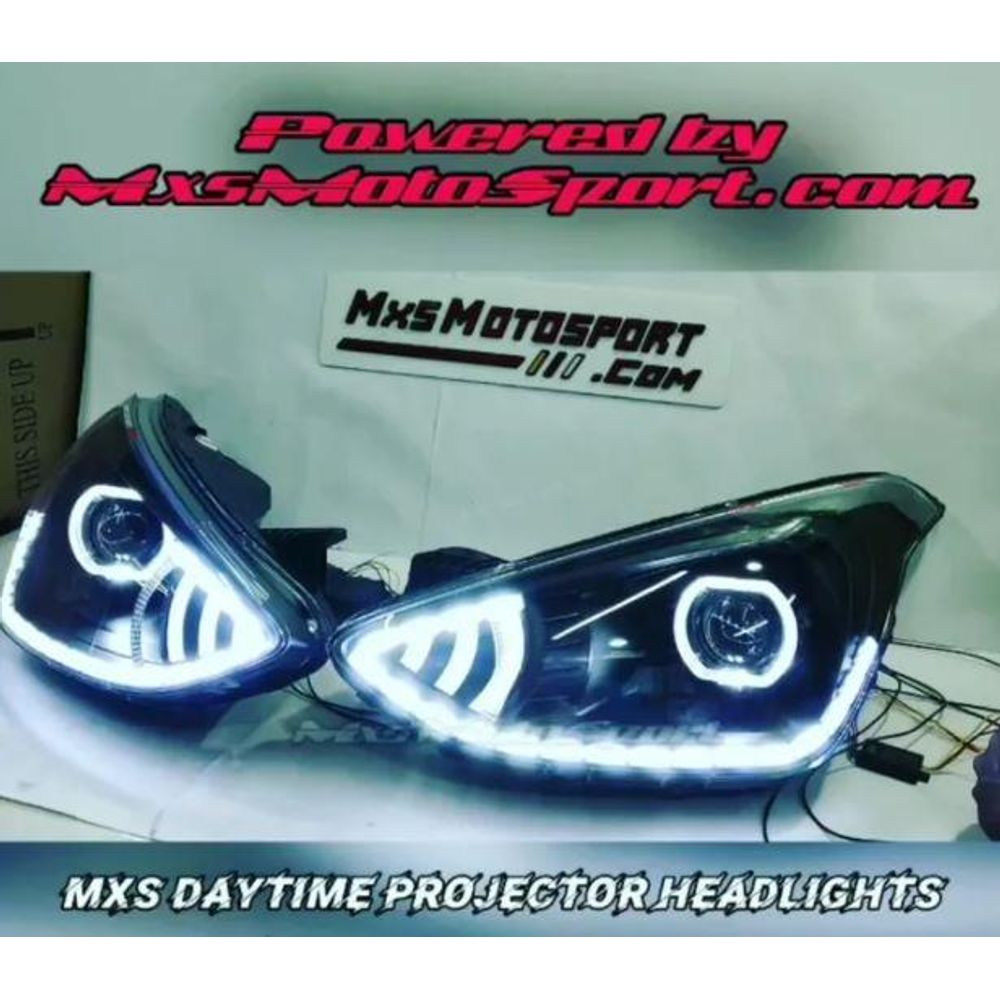 MXS3493 Hyundai Grand i10 Custom Project Xenon Projector Headlights Matrix Series