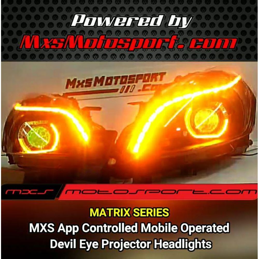 MXS3503 Maruti Suzuki Ertiga Custom Project Xenon Projector Headlights Matrix Series