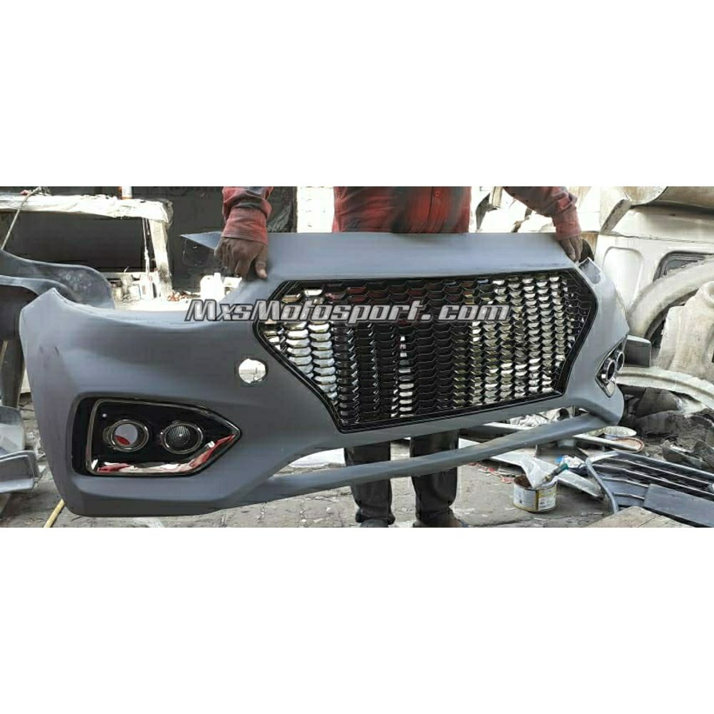 MXS3505 LED DRL Sports Bumper Hyundai Verna Verna Fluidic
