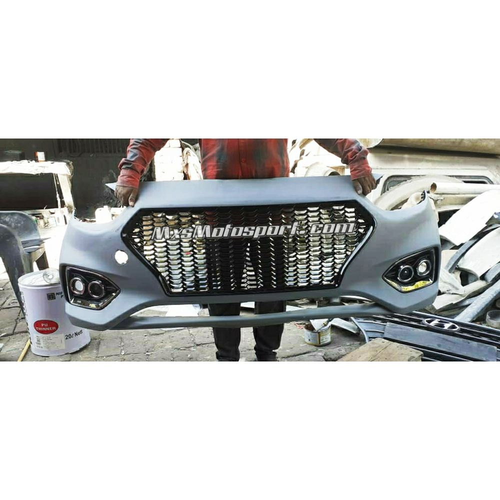 MXS3505 LED DRL Sports Bumper Hyundai Verna Verna Fluidic