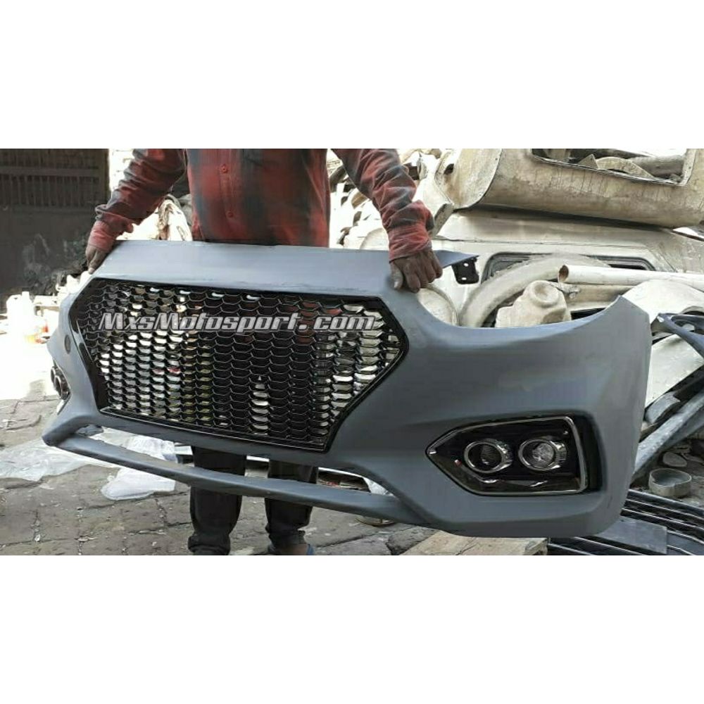 MXS3505 LED DRL Sports Bumper Hyundai Verna Verna Fluidic