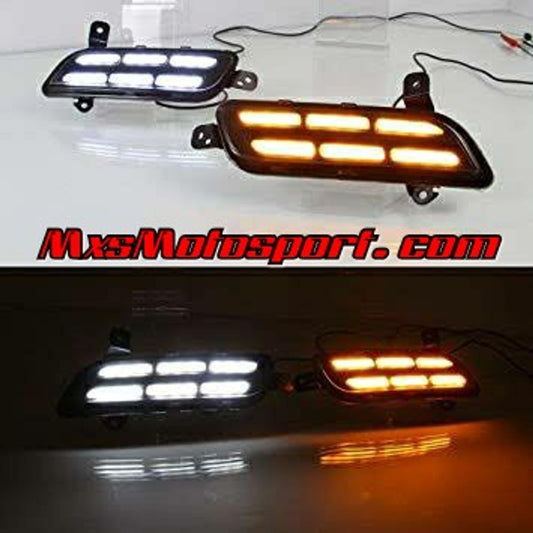 MXS3510 Maruti Suzuki Brezza LED Daytime Running  Lights  with Turn Signal Mode