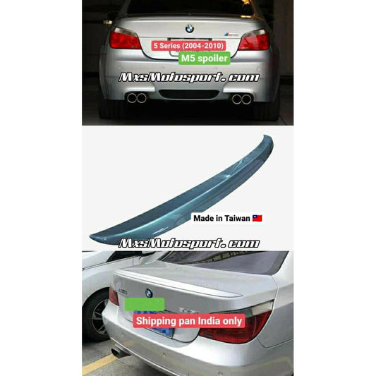 MXS3521 M5 Spoiler For BMW 5 Series 2004-2010 Version