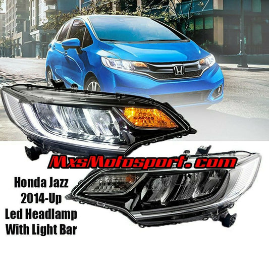 MXS3525 Honda Jazz LED DRL Headlights 2014+