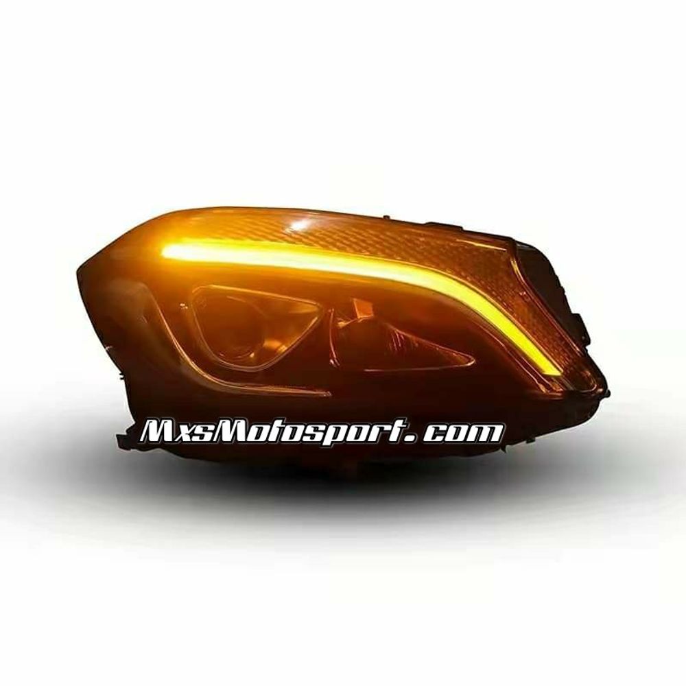 MXS3528 LED Daytime Projector Headlights For Mercedes Benz A Class 2013-2015 Version