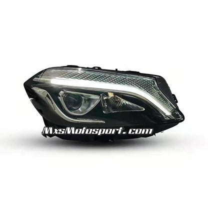 MXS3528 LED Daytime Projector Headlights For Mercedes Benz A Class 2013-2015 Version