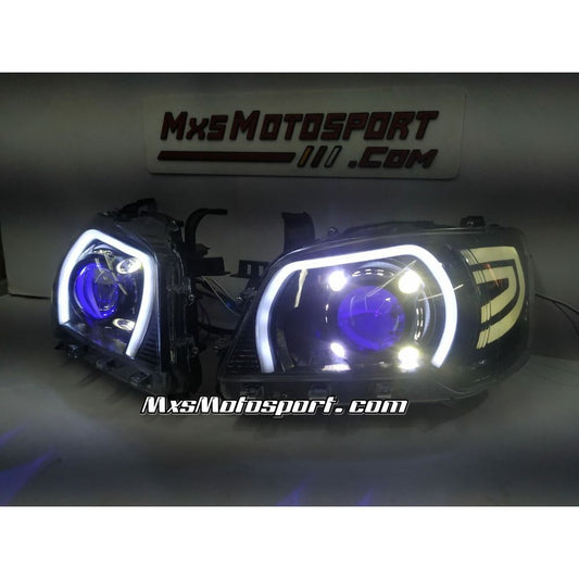 MXS3532 App Controlled Devil Eye DRL Projector Headlights For Maruti Suzuki Alto K10