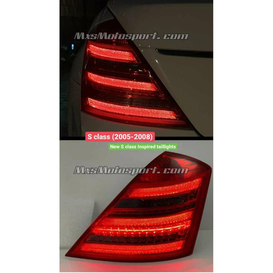 MXS3569 New S Class Inspired LED Tail Lights For Mercedes S Class 2005-2008