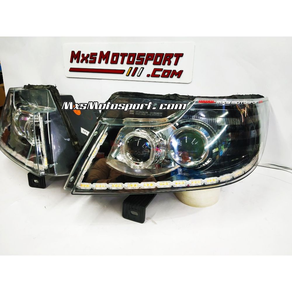 MXS3593 Tata Safari Storme DRL Projector Headlights with Matrix Mode