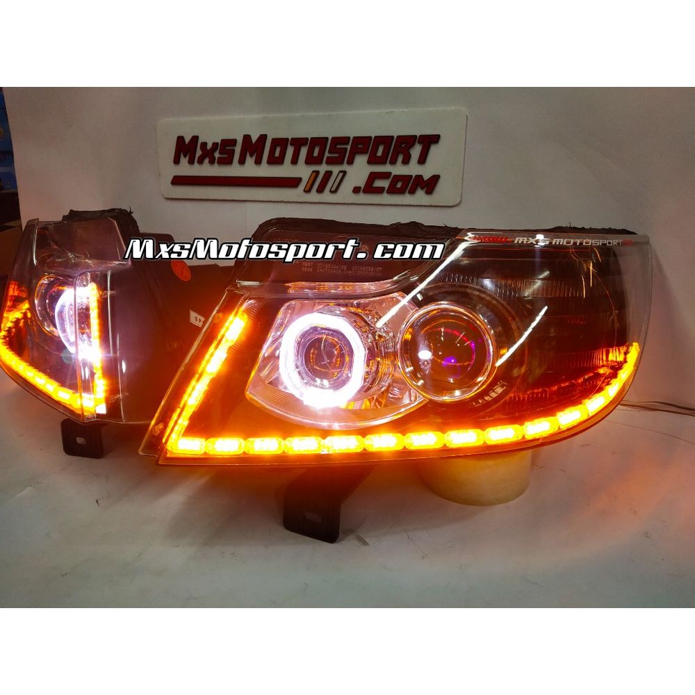 MXS3593 Tata Safari Storme DRL Projector Headlights with Matrix Mode