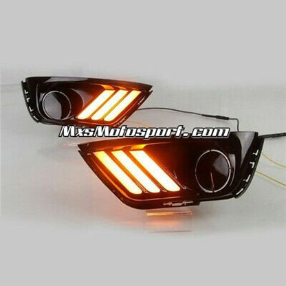 MXS3599 Jeep Compass LED Daytime Fog Lamps with Matrix Turn Signal Mode