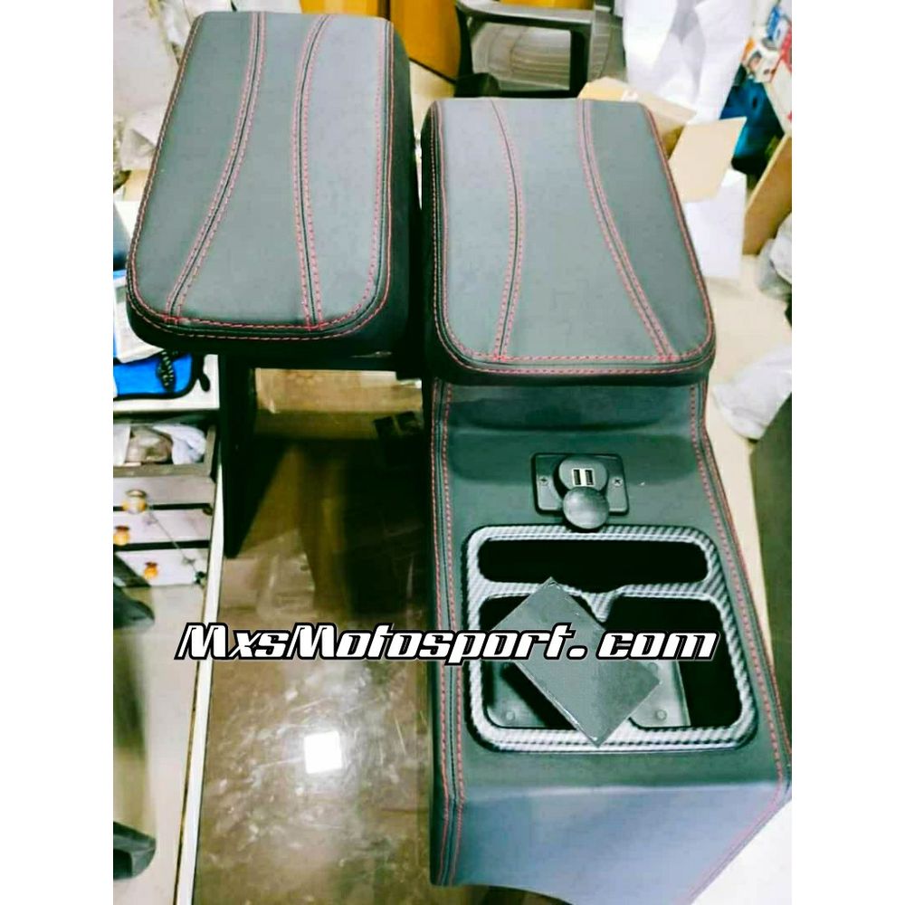 MXS3607 Rear Armrest with USB For Mahindra Thar Next GEN (Set of 2Pcs)