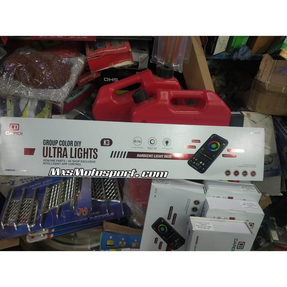 MXS3621 CARDI K3 Premium App Controlled Interior Ambient Lights (14 Pieces)