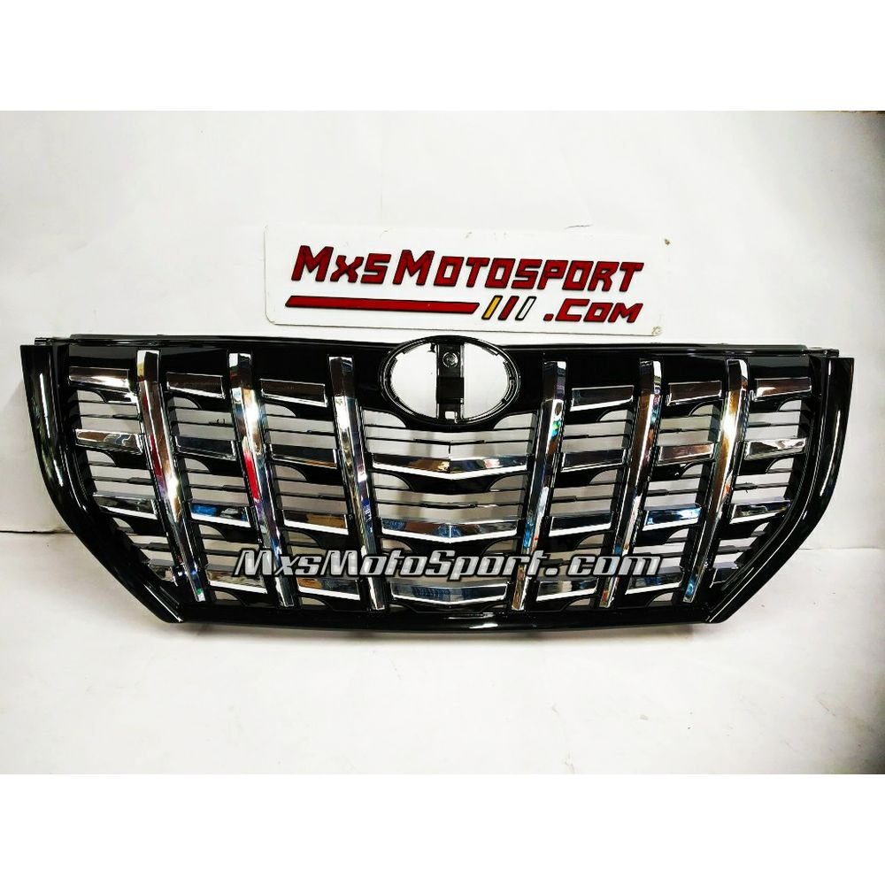 MXS3657 Innova T-4 Toyota Alphard Design Grill ! Black Painted with Chrome Finish