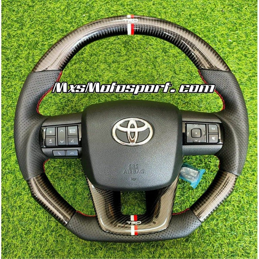 MXS3658 Original Carbon Fiber Steering For Toyota with Airbag (TRD)