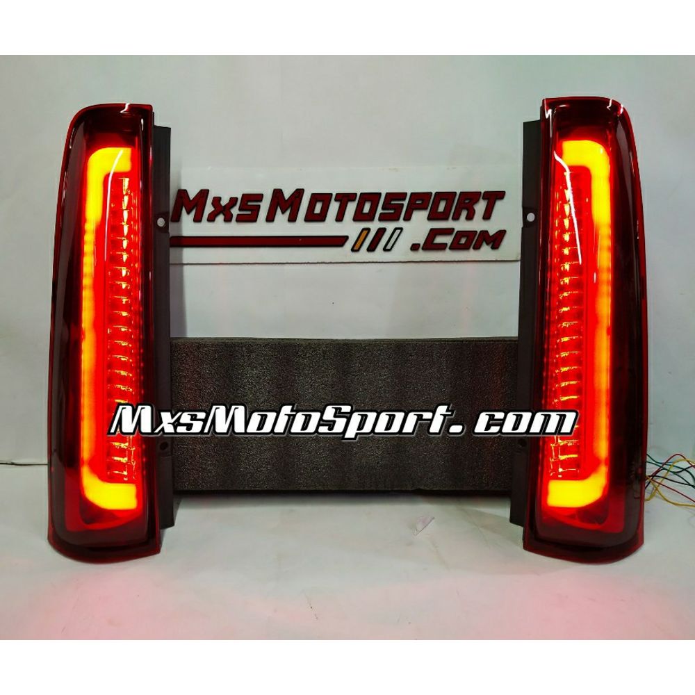 MXS3668 LED Upper Pillar Tail Lights Mahindra Scorpio Type 4 with Scanning + Matrix Mode