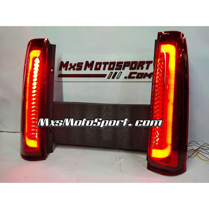 MXS3668 LED Upper Pillar Tail Lights Mahindra Scorpio Type 4 with Scanning + Matrix Mode