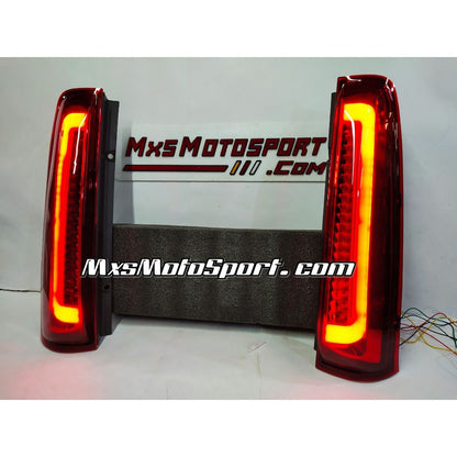 MXS3668 LED Upper Pillar Tail Lights Mahindra Scorpio Type 4 with Scanning + Matrix Mode