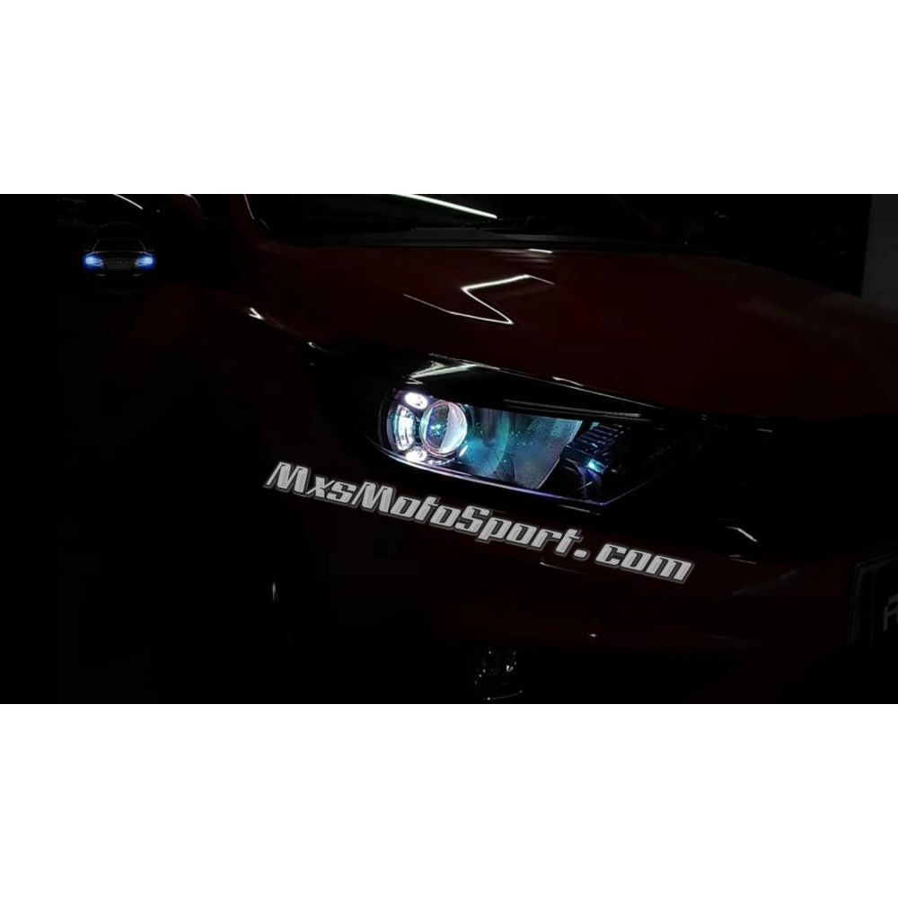 MXS3759 Tata Tiago Devil Eyes Projector Headlights with Porsche Inspired