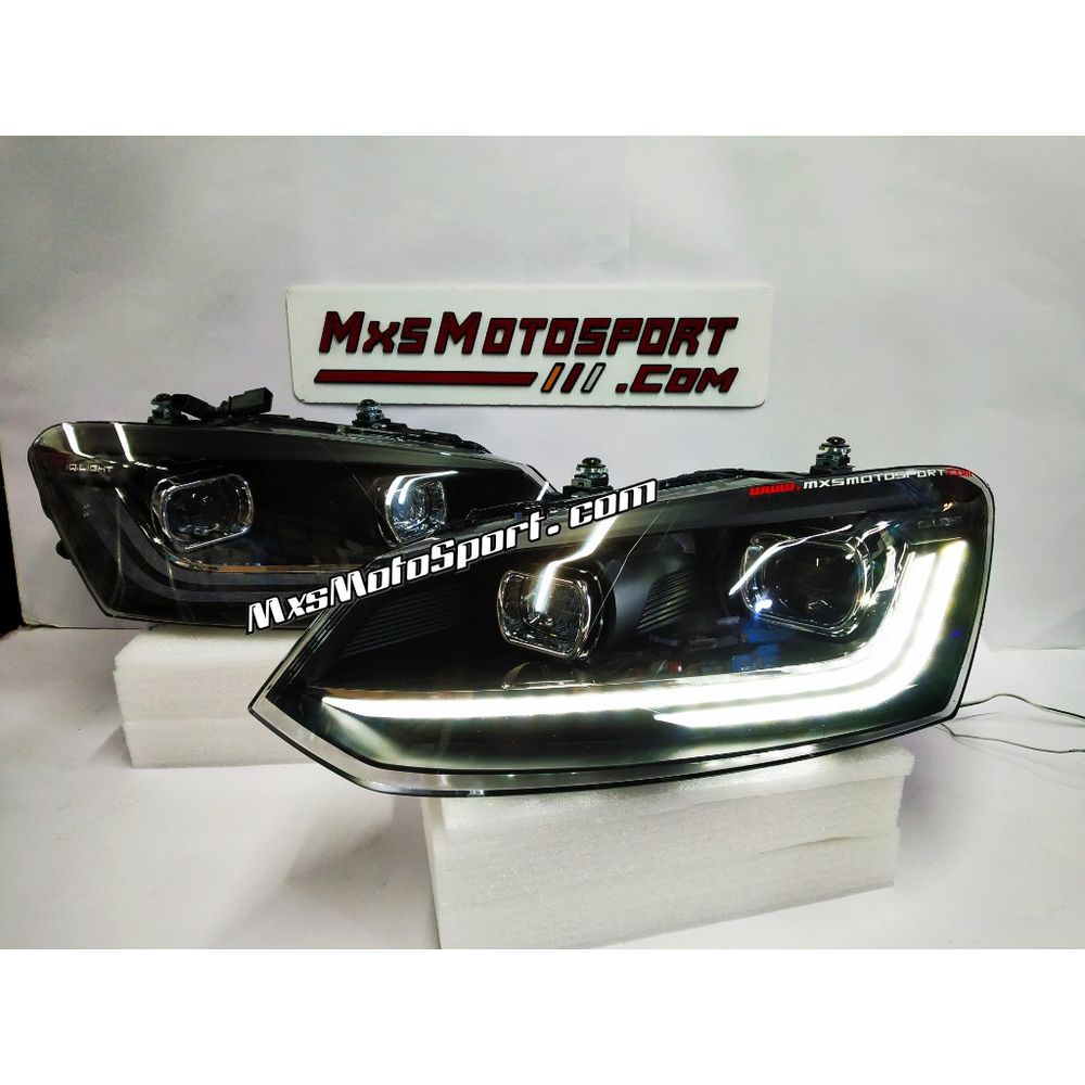 MXS3758 Volkswagen Polo Led Quad Projector Headlights