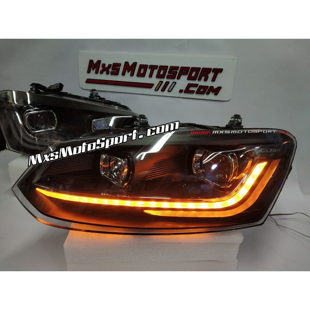MXS3758 Volkswagen Polo Led Quad Projector Headlights