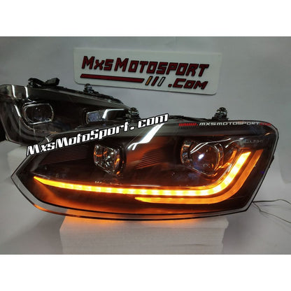 MXS3760 Volkswagen Vento Led Quad Projector Headlights